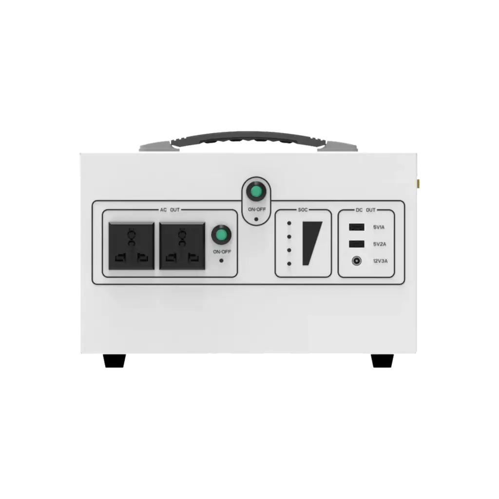 1095w portable solar battery system for outdoo