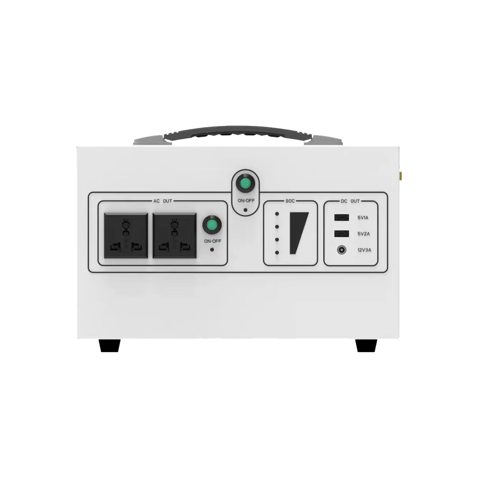 1095w portable solar battery system for outdoo