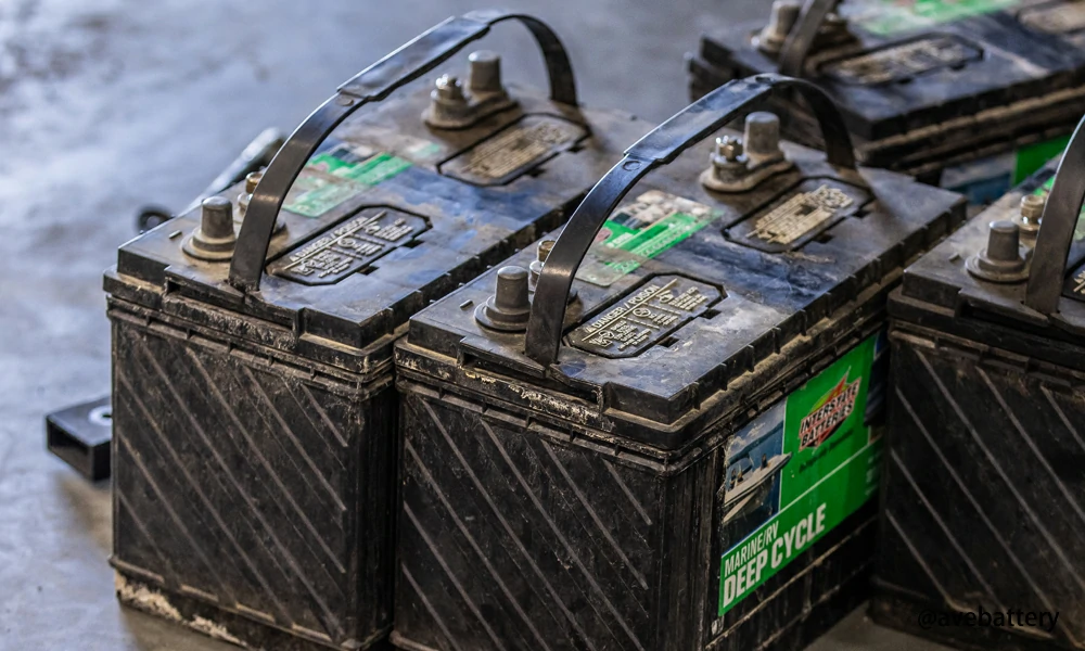 12 volt sealed valve-regulated lead-acid batteries