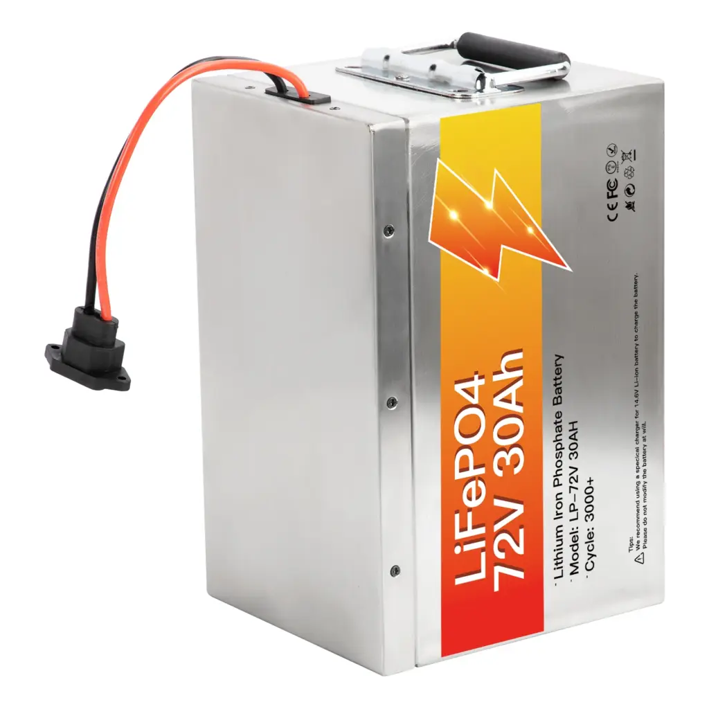 72v 30ah lithium ion battery​