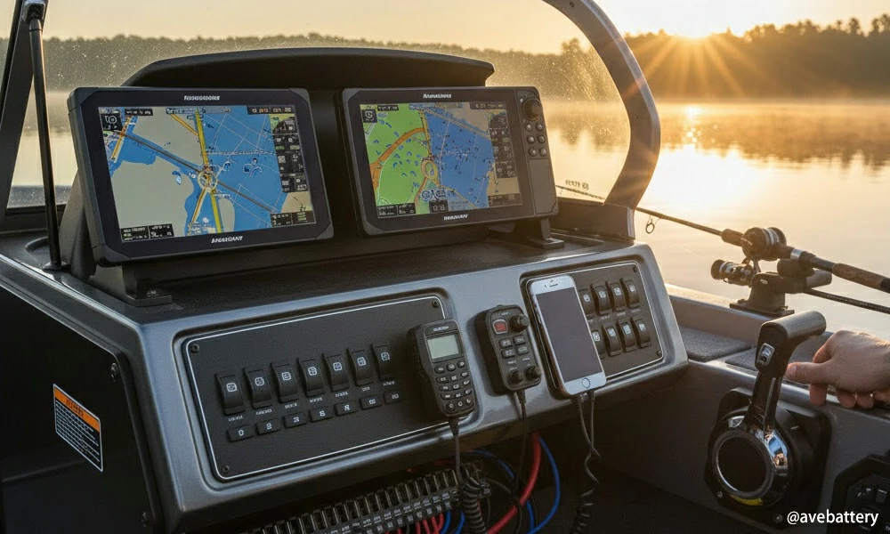 applications for 12v marine lithium batteries