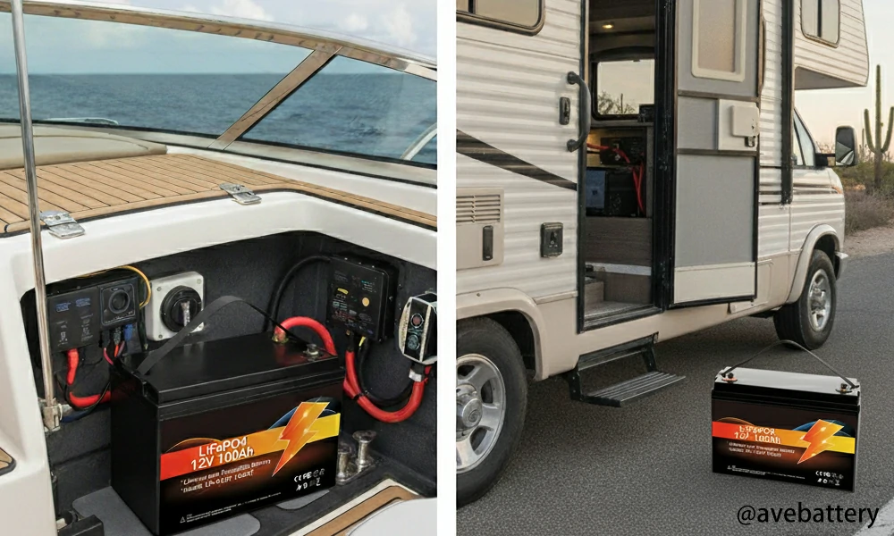 comparing marine and rv batteries