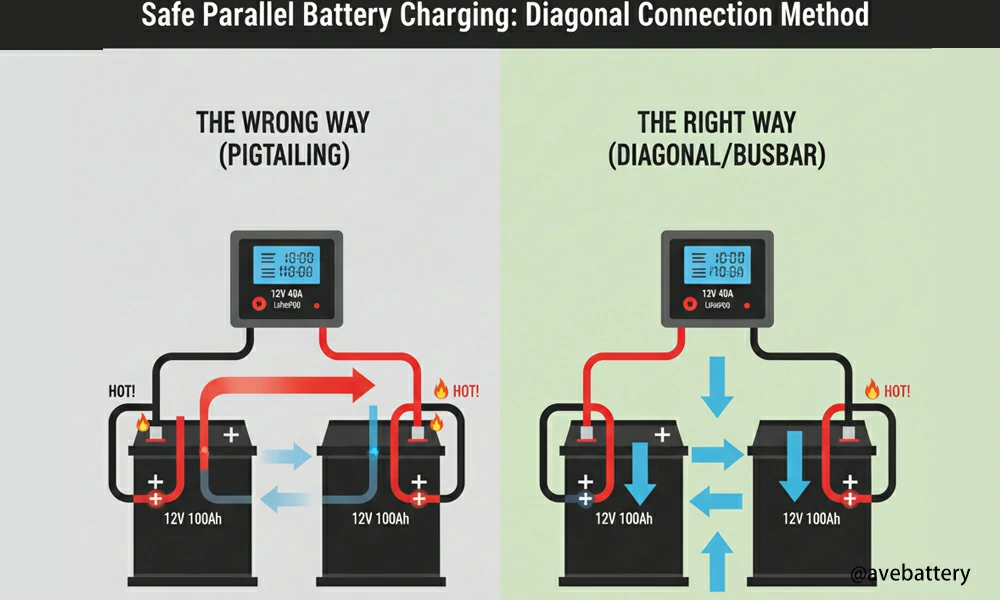 essential precautions before connecting batteries
