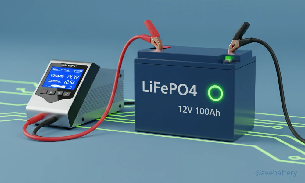 how to charge lifepo4 battery
