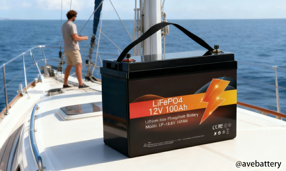 Avepower 12V 100Ah LiFePO4 battery