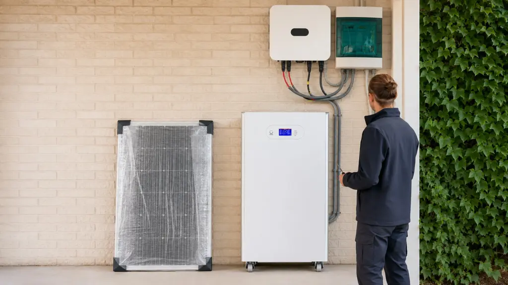 battery installation at home