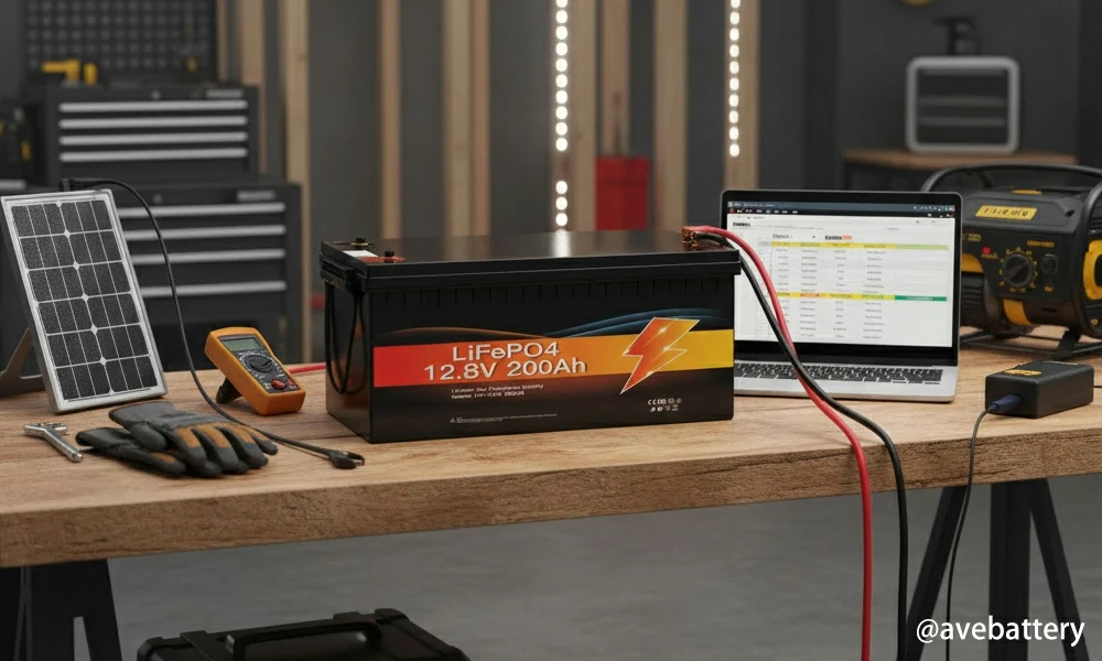 how long will a 200ah lithium battery last