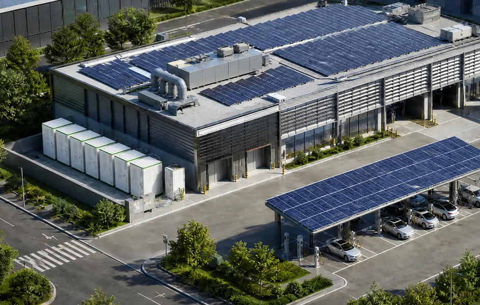 industrial and commercial energy storage batteries factory