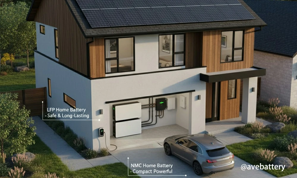 lfp vs. nmc for home energy storage