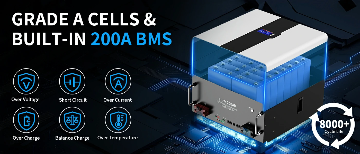 200a bms module for energy storage battery