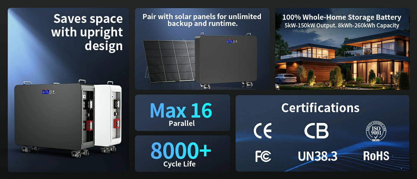 300ah lifepo4 home battery backup pack