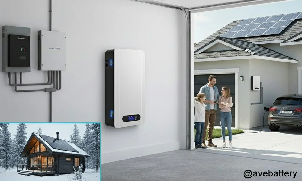 best lithium solar battery backup system for home