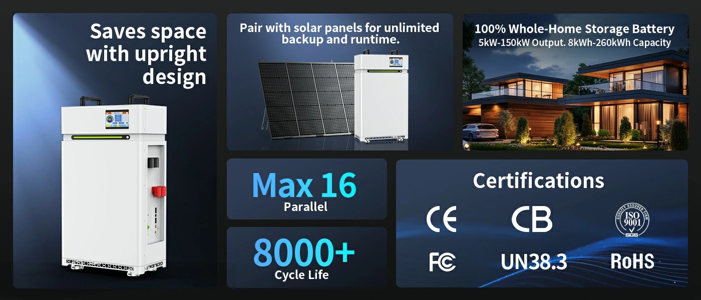 home battery backup using 48v 300ah lifepo4 cells