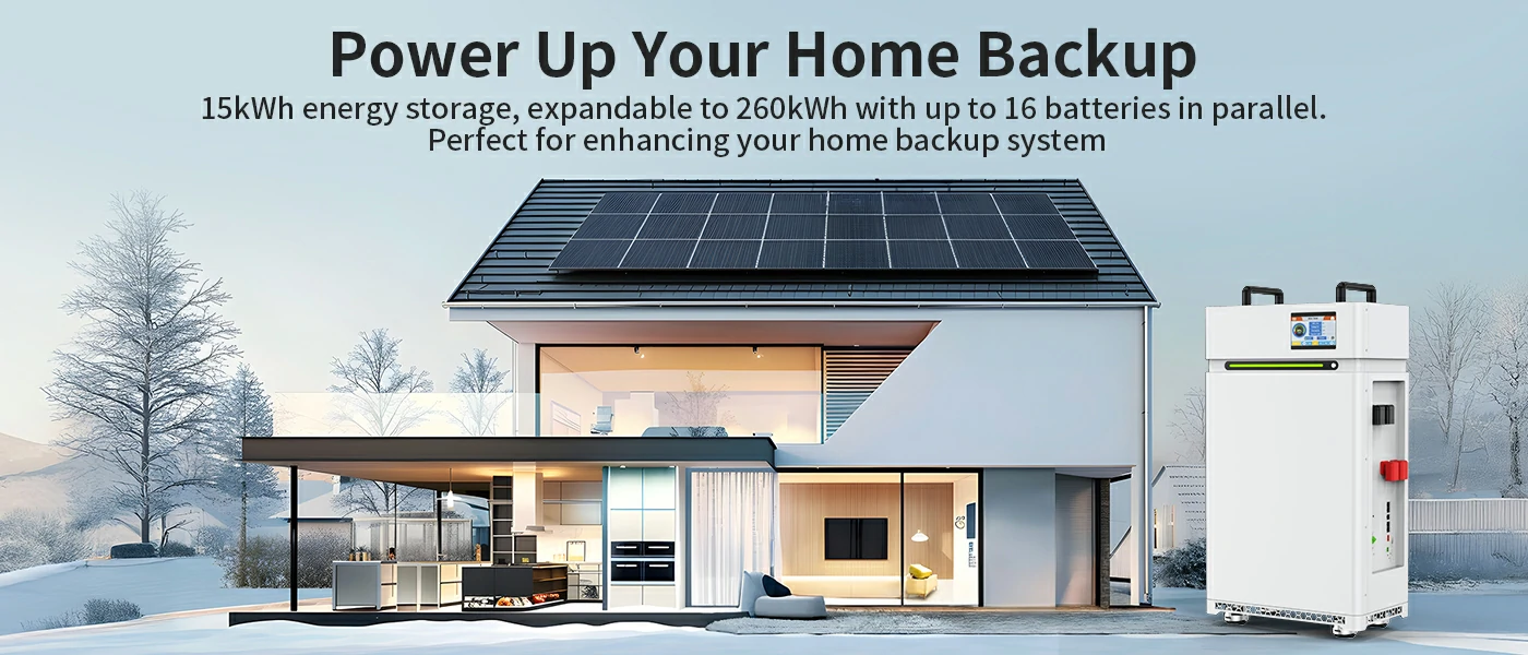vertical 15kwh lifepo4 battery pack for energy storage