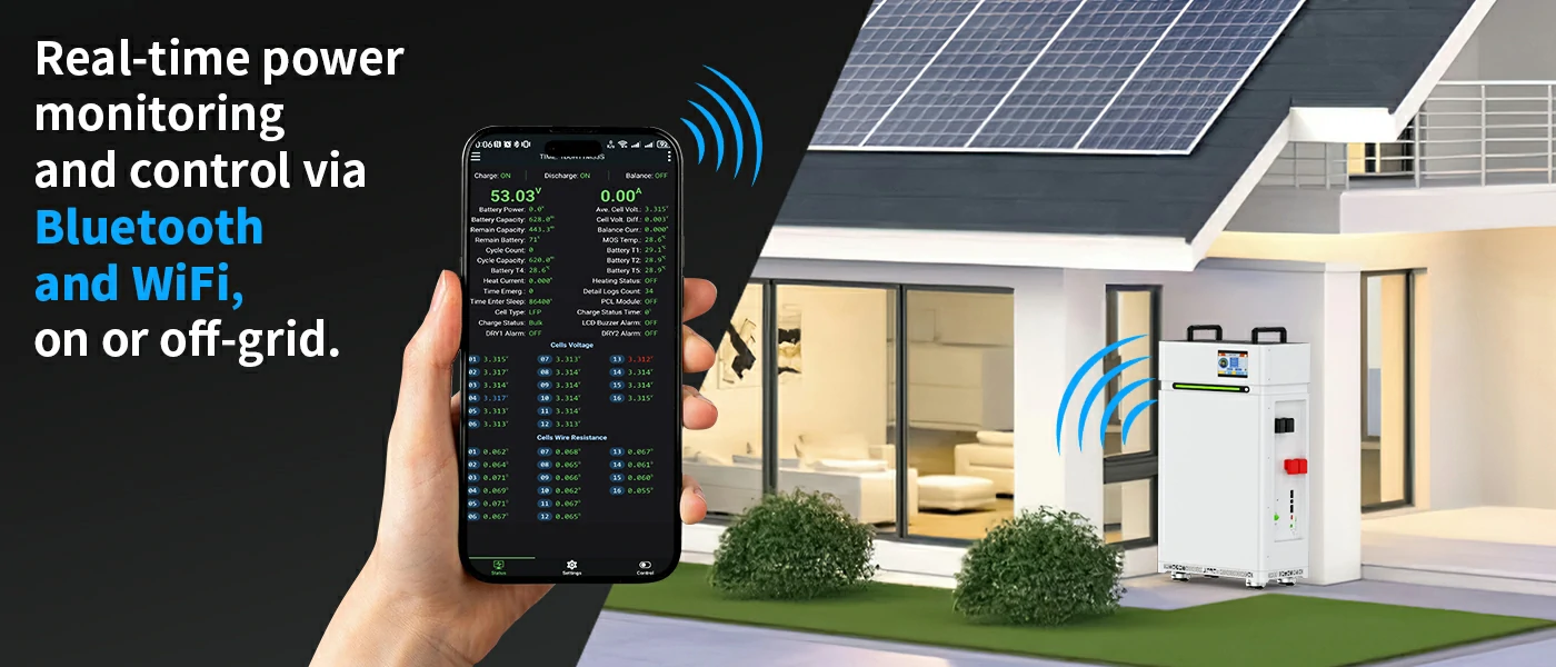 vertical lifepo4 battery pack for reliable home power