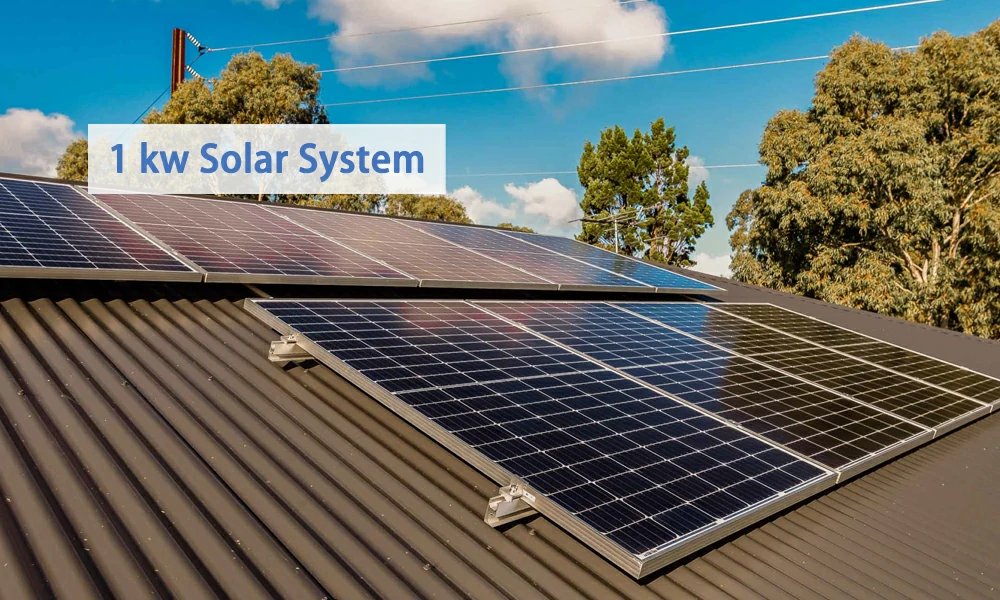 1 kw solar system