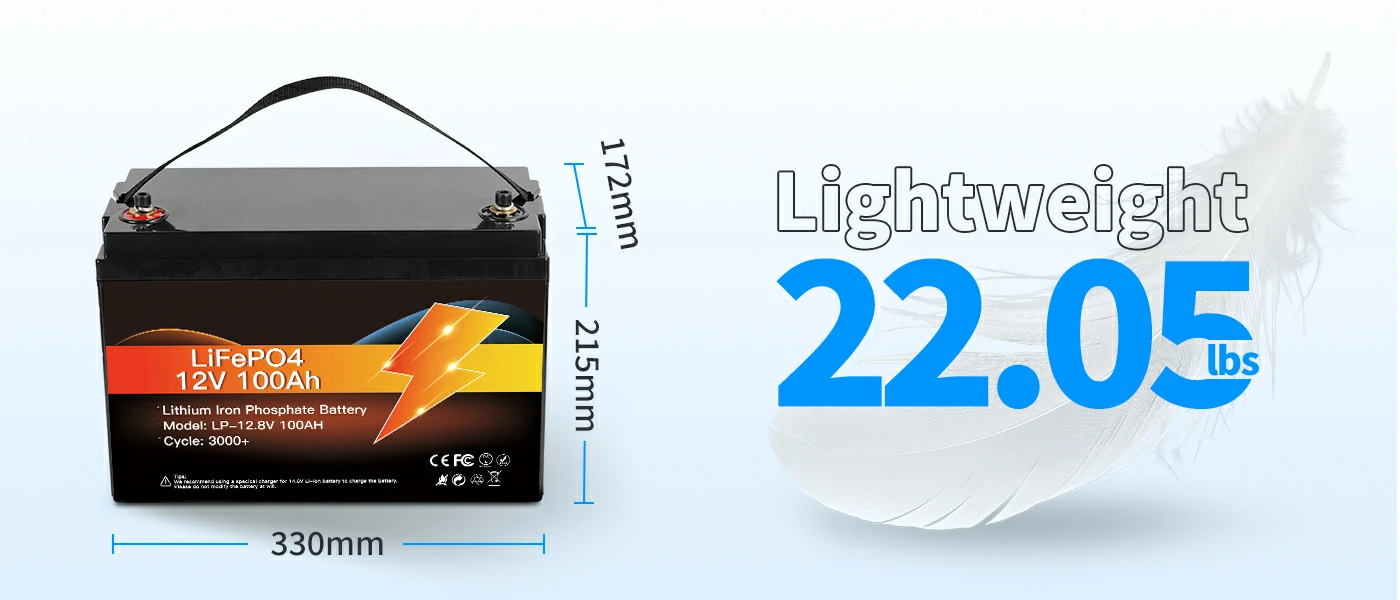 12v 100ah lifepo4 battery pack