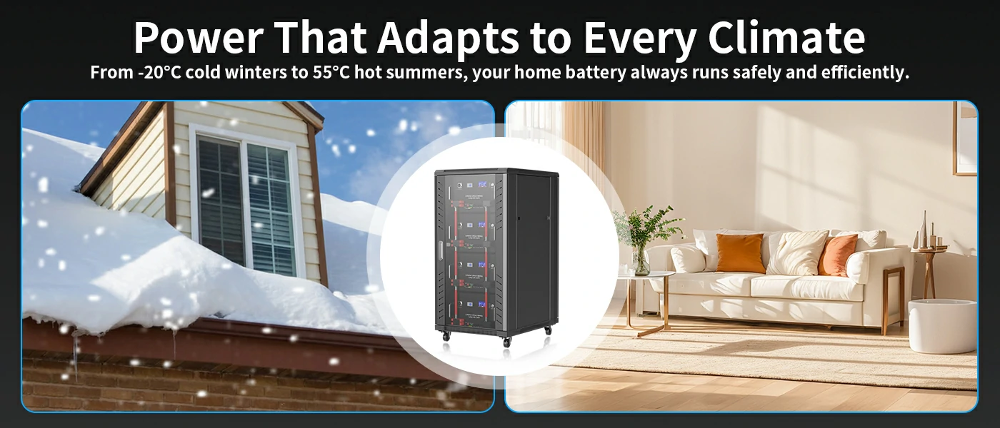 20kWh lithium home solar battery cabinet
