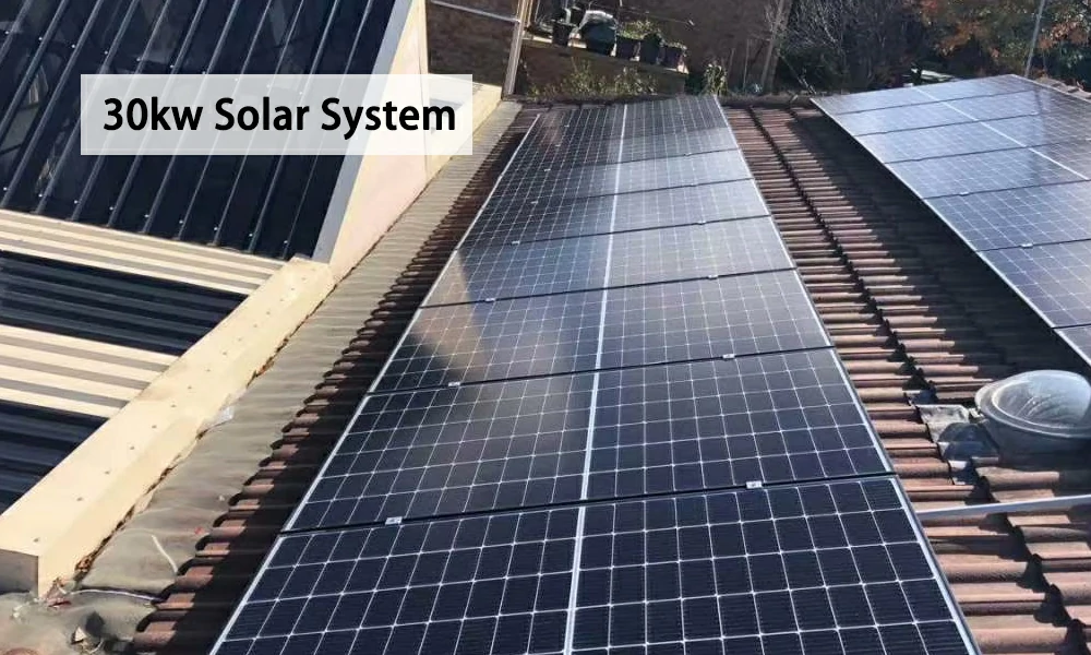 30kw solar system