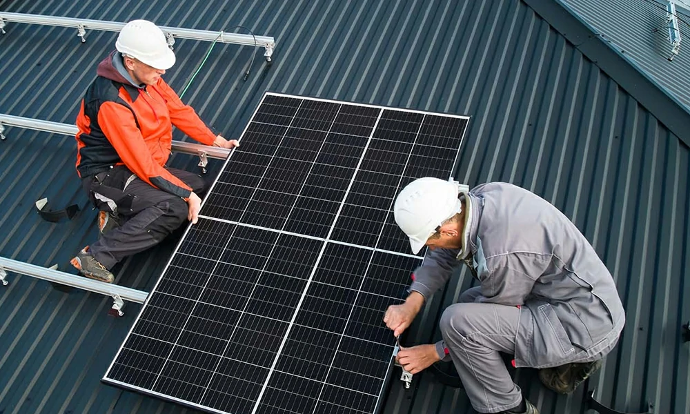 6kw solar system installation