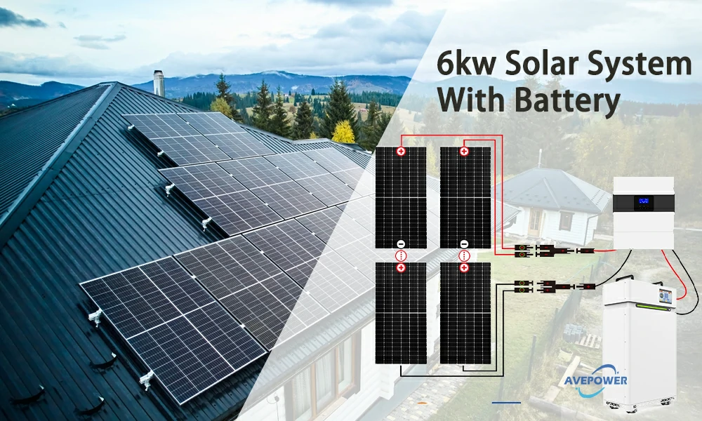 6kw solar system with battery