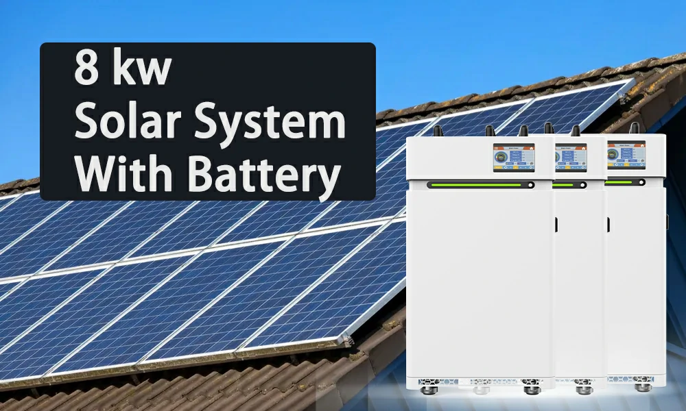 8 kw solar system with battery price