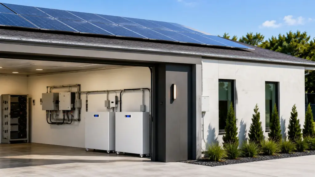 how many batteries do you need for a 30kw solar system
