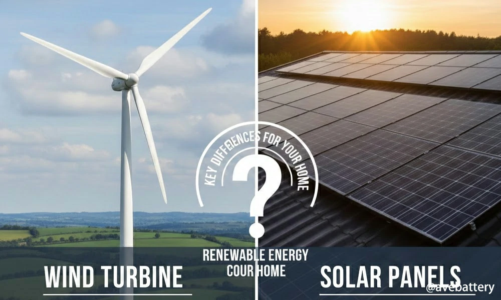 wind turbine vs solar