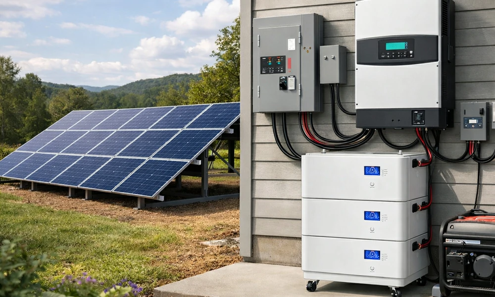 10 kw off grid solar system