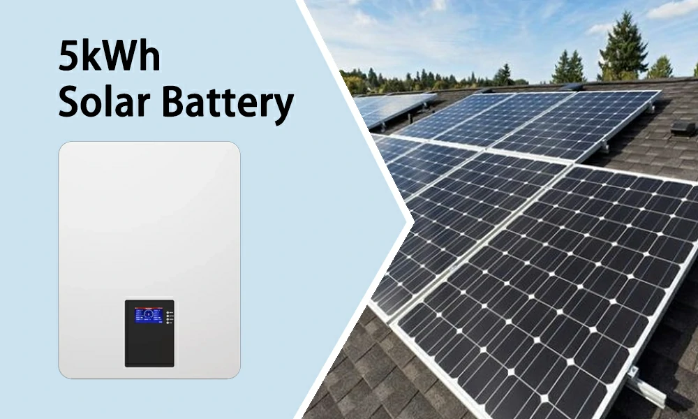 4 kw solar system with a 5 kwh battery