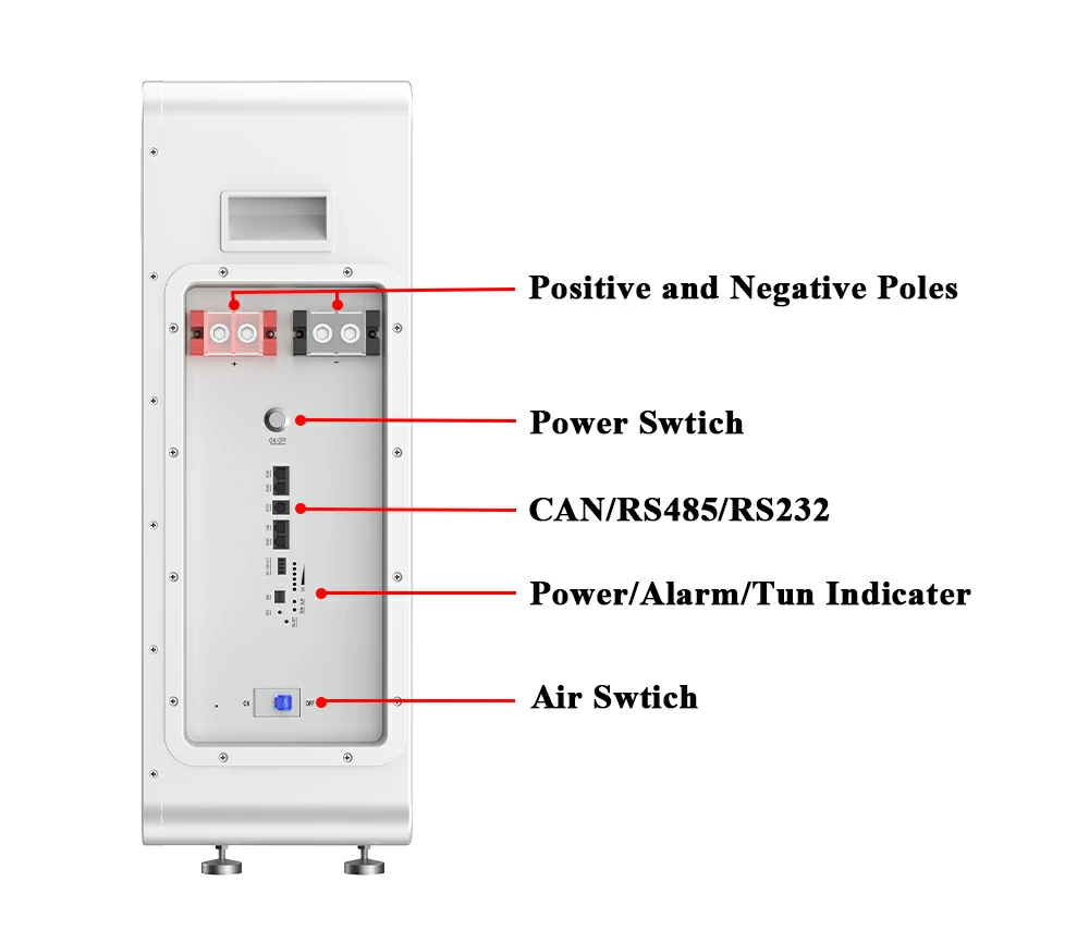 8kWh battery internal structure and component layout