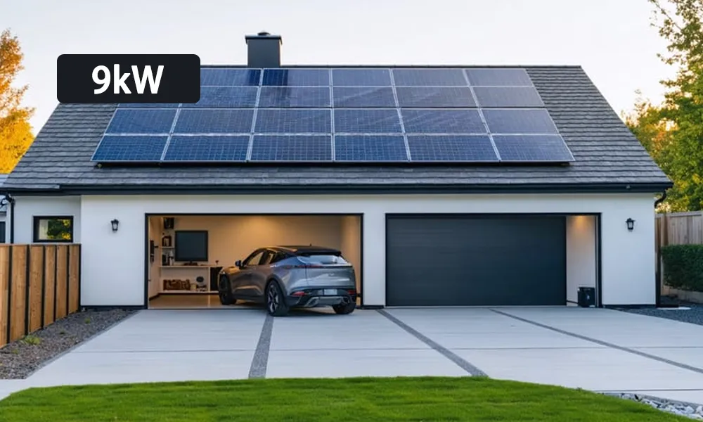 9 kw solar system