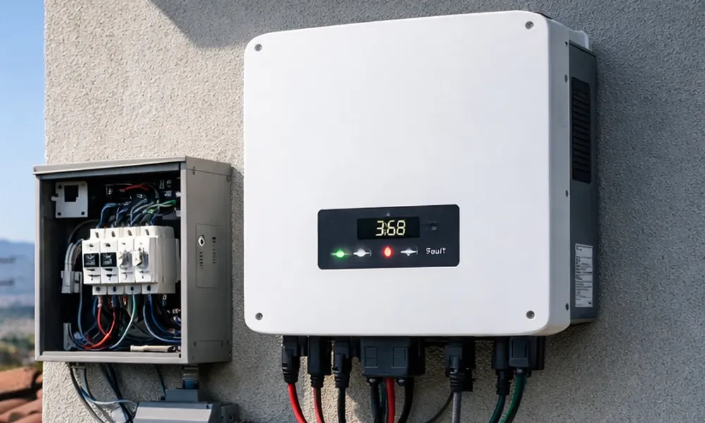 how does a solar inverter work