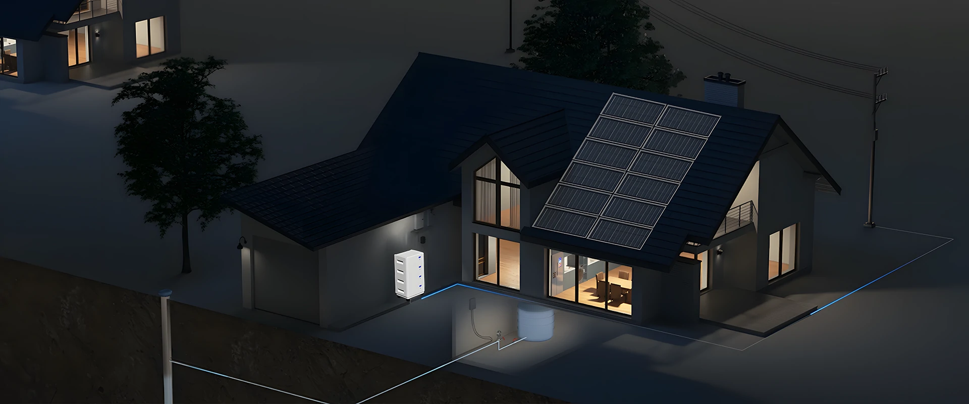stacked battery energy storage solution