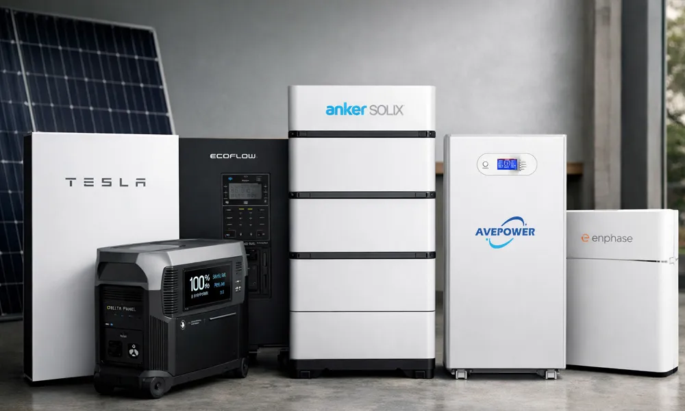 best solar battery backup system for home