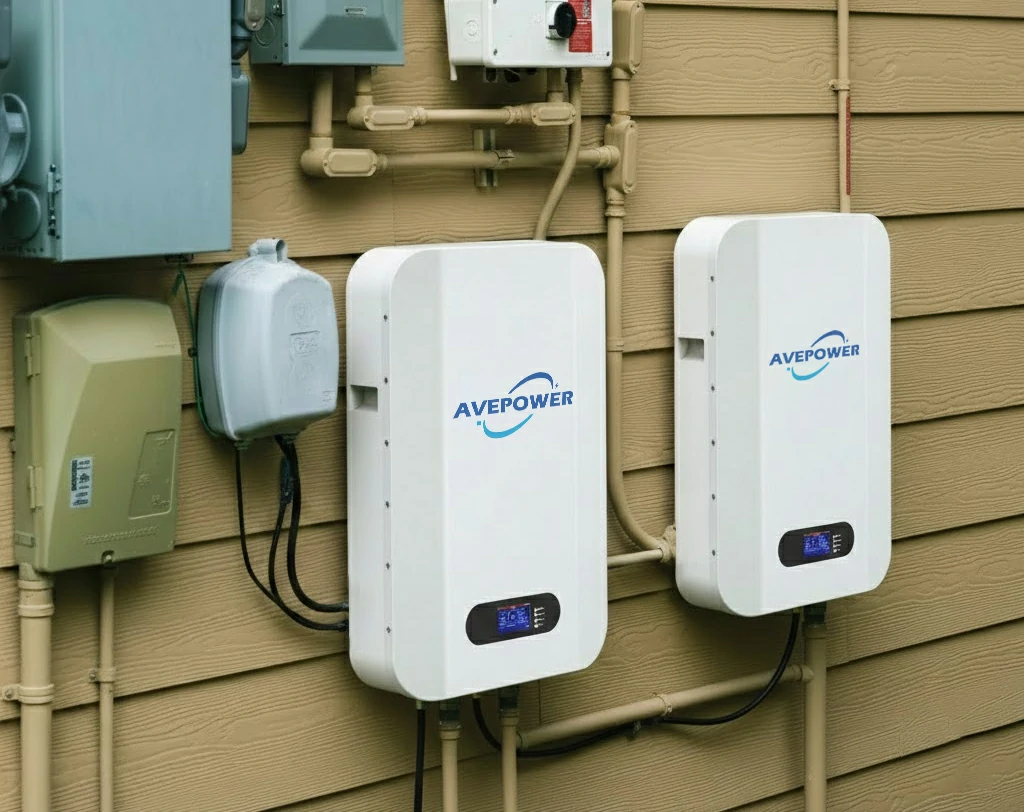 home solar battery installation