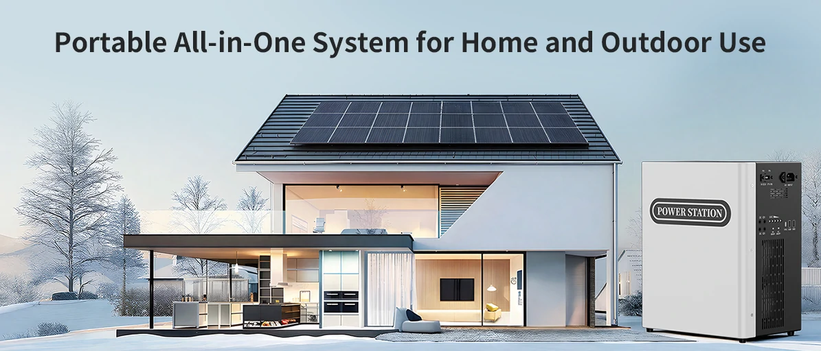 1000wh portable solar battery