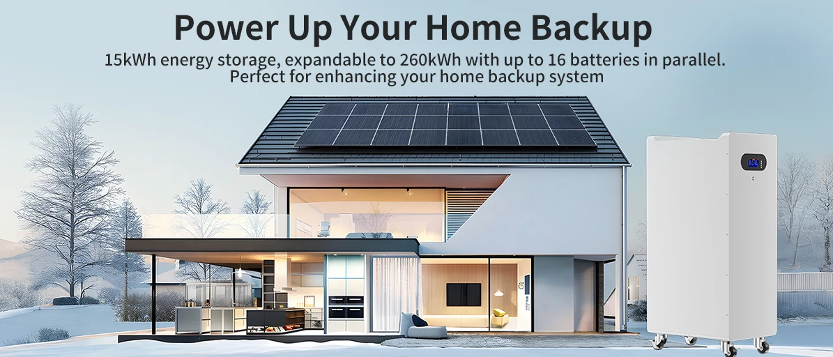 16kWh solar battery for off-grid home system