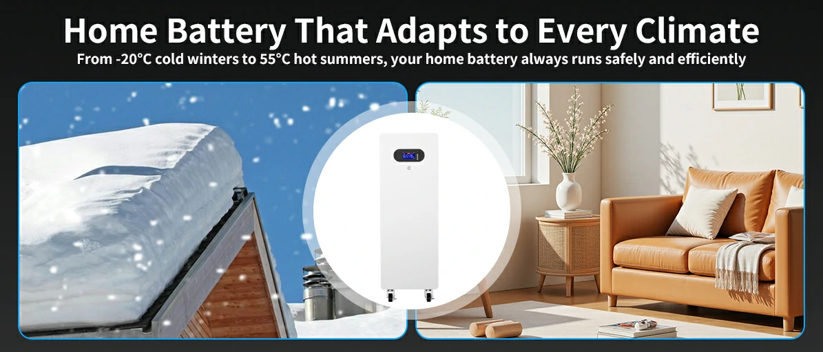 16kWh vertical solar battery energy storage unit