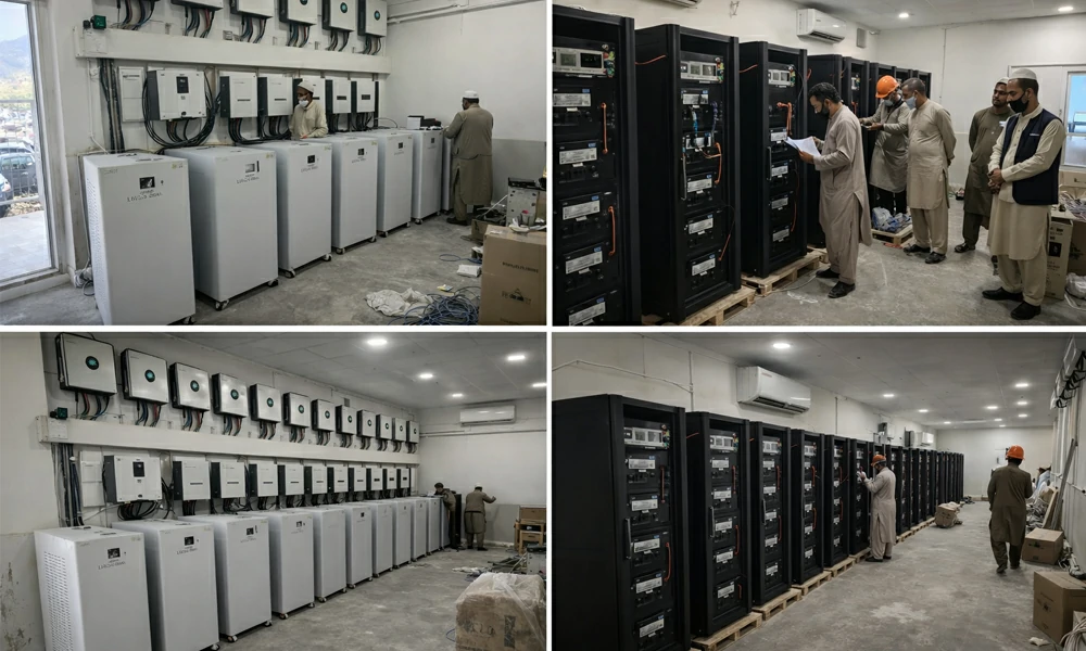 Residential  commercial solar battery systems