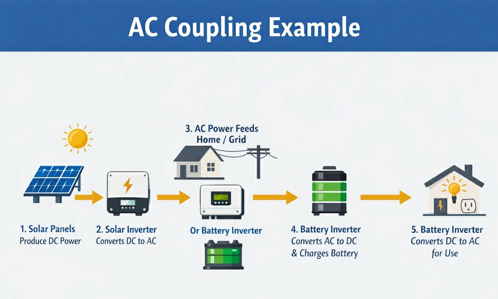 a simple way to picture AC coupling