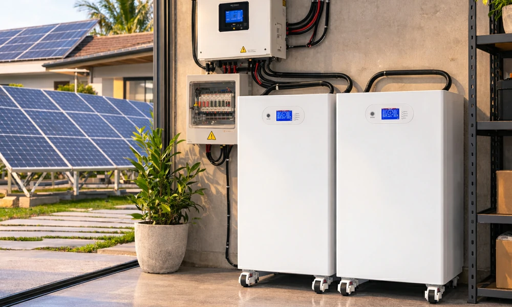 battery sizing for a 20 kw off-grid solar system