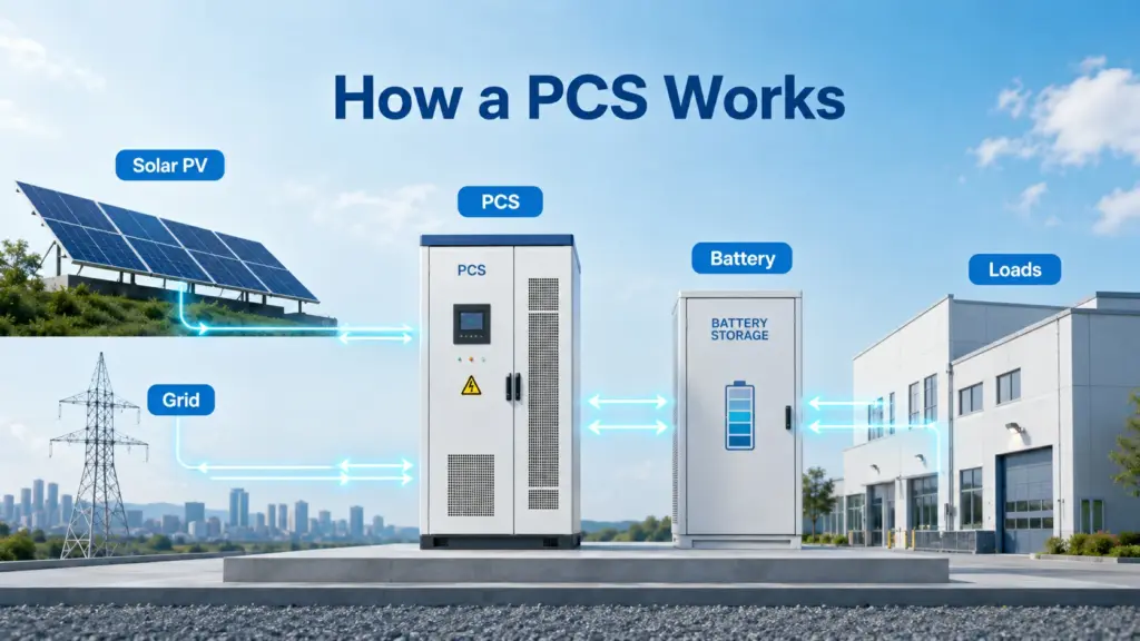 how a power conversion system works