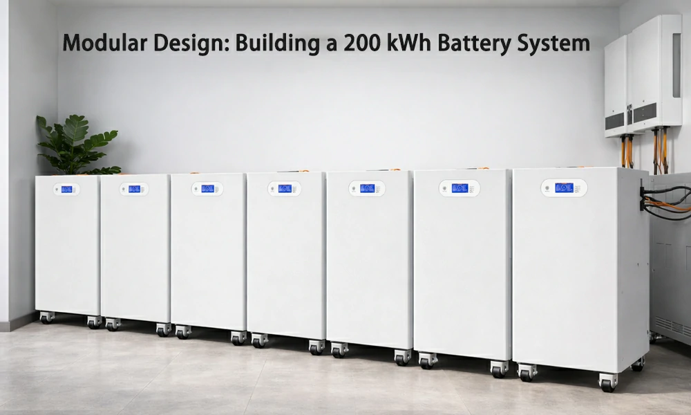 modular 200 kwh battery system
