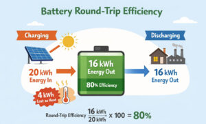 Round Trip Efficiency of Battery: What It Means for BESS - Avepower