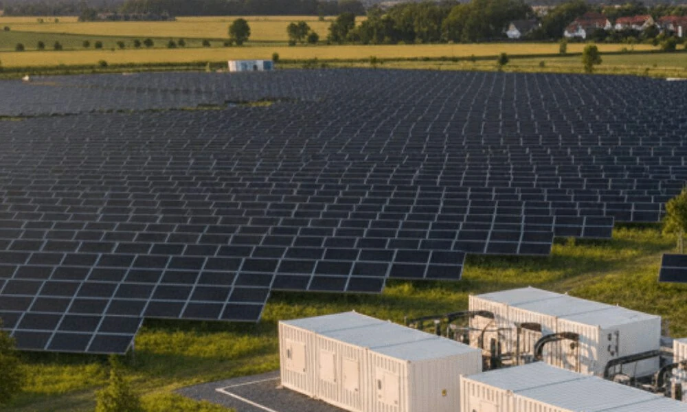 utility scale solar and energy storage projects