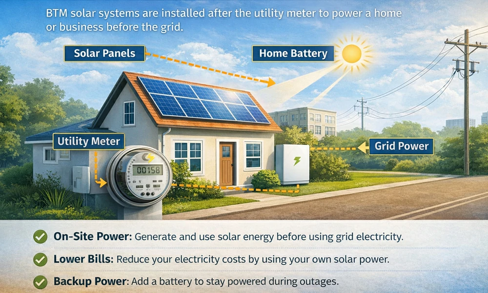 what is behind-the-meter btm solar