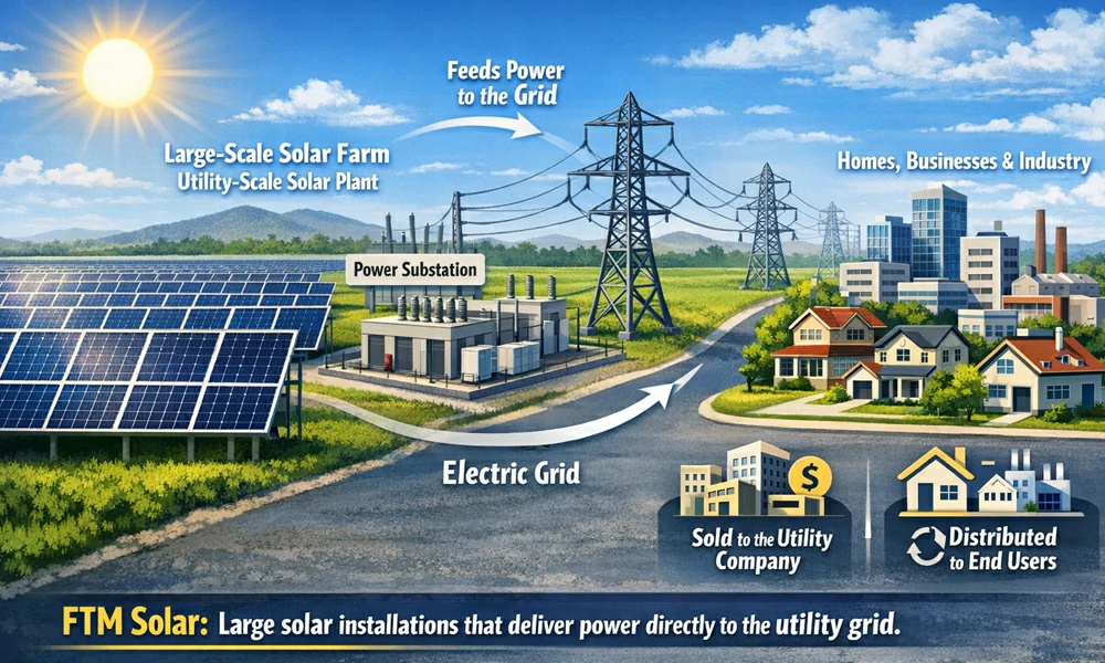 what is front-of-the-meter ftm solar