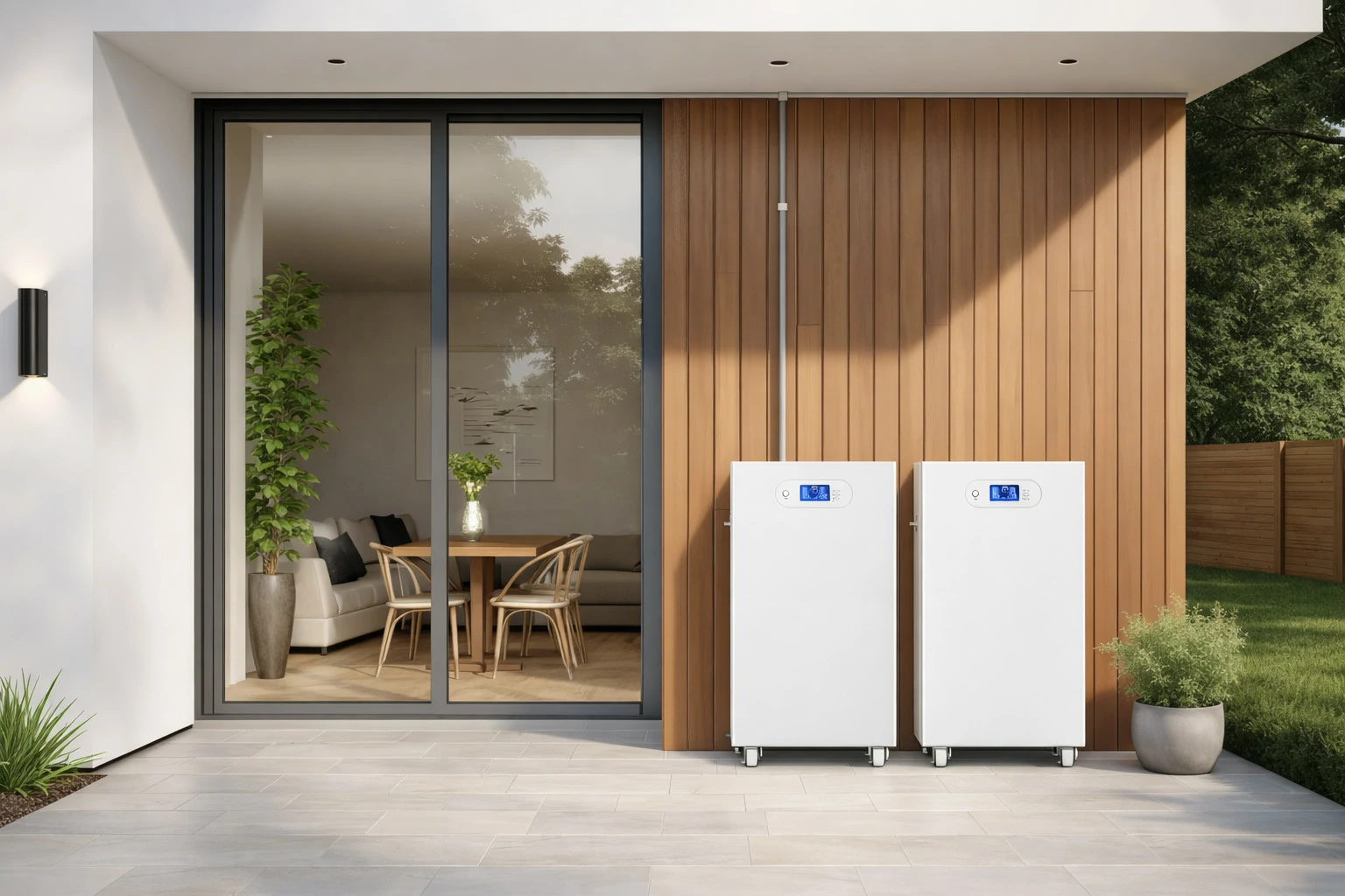 can solar batteries be installed outside