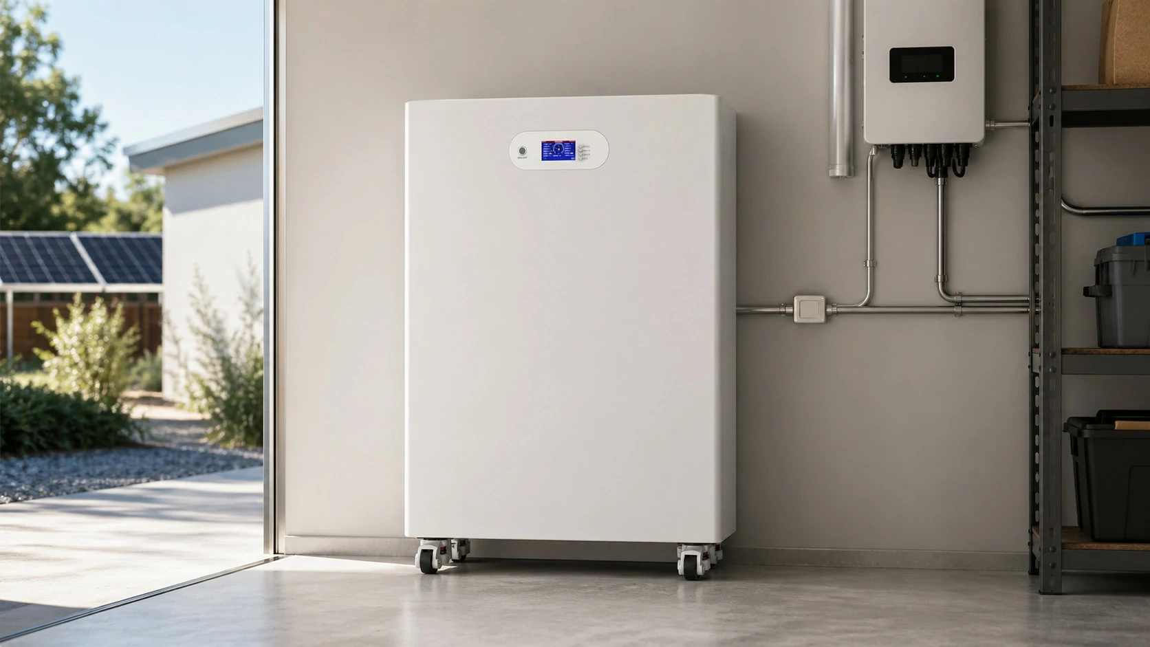 home solar and battery system